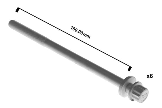 Head bolts for SUBARU EJ25 SOHC 98-onwards